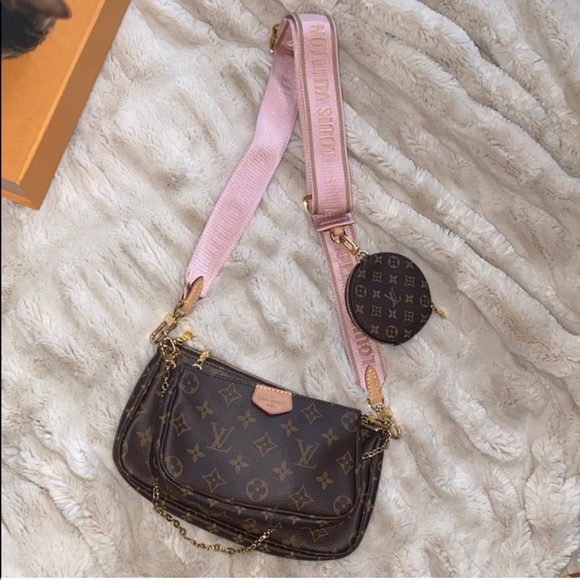 Louis Vuitton | Bags | Lv Multi Pochette Accessoires Monogram Rose Clair |  Poshmark